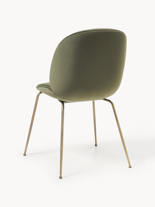 Beetle by Delia Lachance WESTWING x GUBI, Velvet Dining Chair