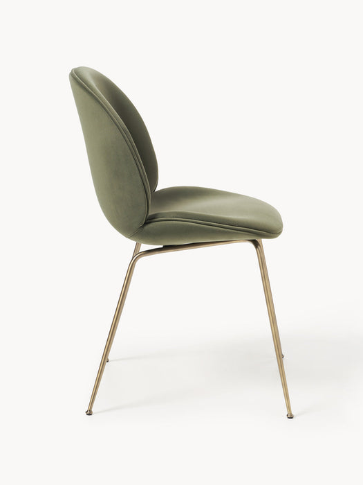 Beetle by Delia Lachance WESTWING x GUBI, Velvet Dining Chair