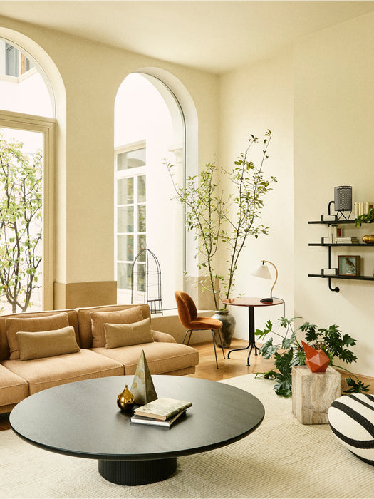 x GUBI Upholstered Dining Chair Beetle by Delia Lachance