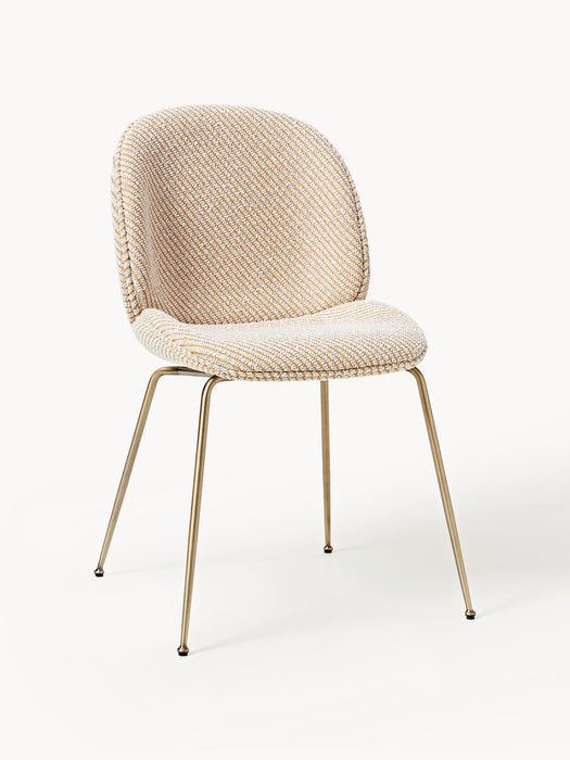 x GUBI Upholstered Dining Chair Beetle by Delia Lachance