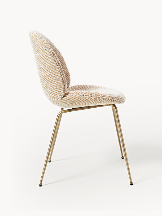 x GUBI Upholstered Dining Chair Beetle by Delia Lachance