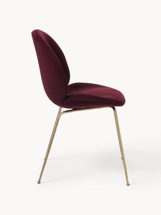 Beetle by Delia Lachance WESTWING x GUBI, Velvet Dining Chair