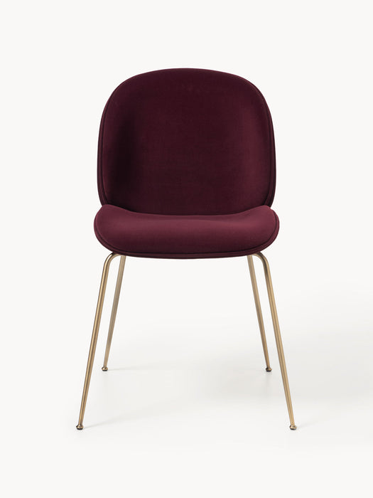 Beetle by Delia Lachance WESTWING x GUBI, Velvet Dining Chair