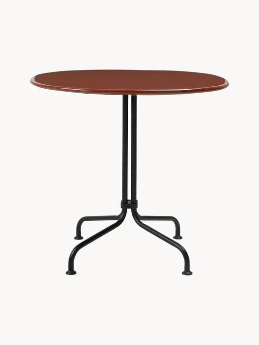 Carmel Round Bistro Table with Ceramic Top, Ø 75 x H 74 cm