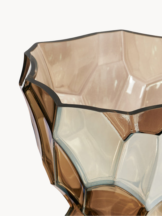 Mouth-Blown Glass Vase Reflection H 30 cm