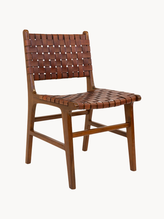 Teak Wood Dining Chairs Perugia Set of 2