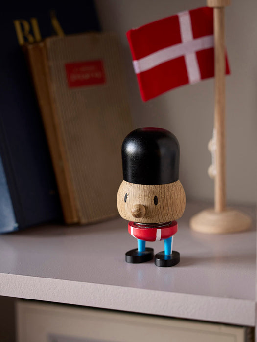 Oak Wood Decorative Object Guardsman