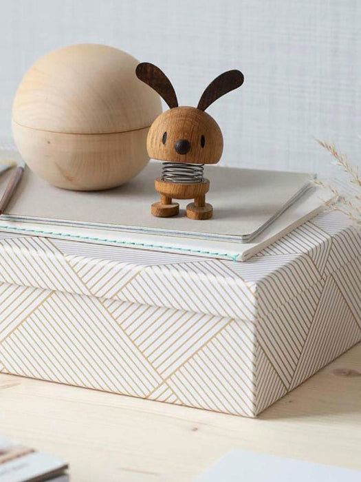 Oak Wood Decorative Object Bunny