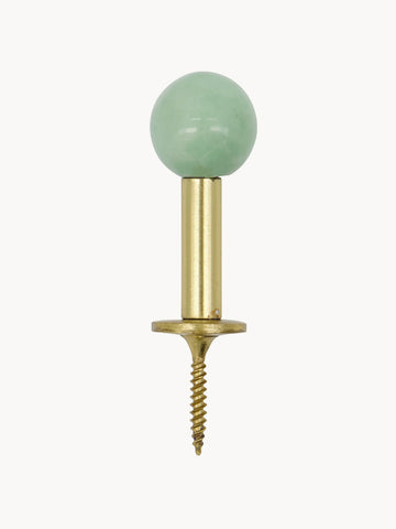 Handmade Metal Wall Hooks Ball, Set of 2