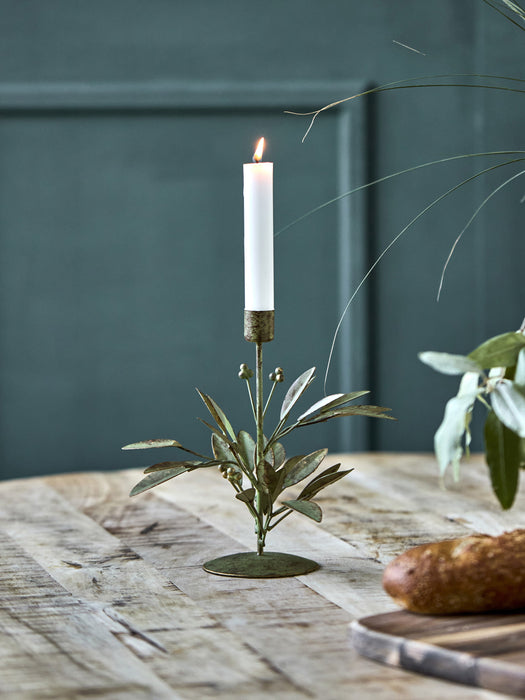 Handmade Candle Holder Leaves