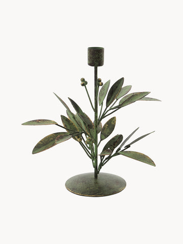 Handmade Candle Holder Leaves