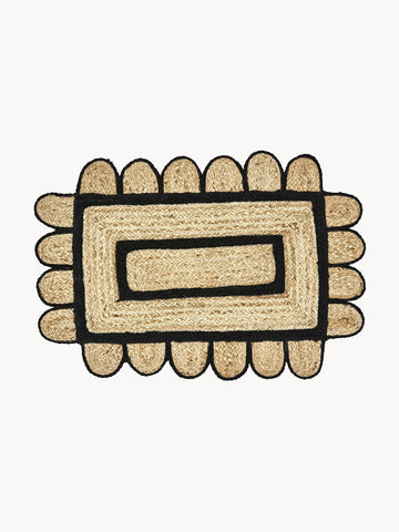 Handmade Jute Doormat Denta