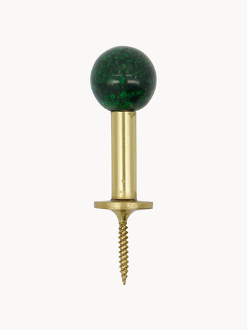 Handmade Metal Wall Hooks Ball, Set of 2