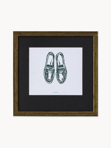 Framed Digital Print Shoe