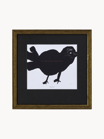 Framed Digital Print Bird