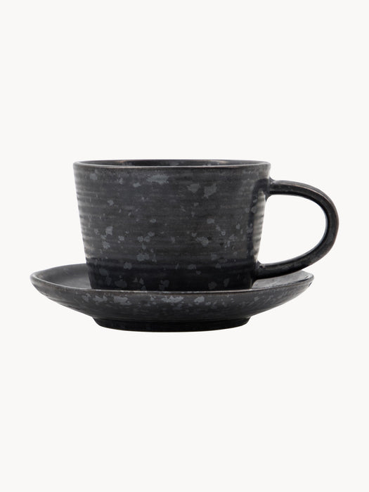 Tea Cup Pion with Saucer