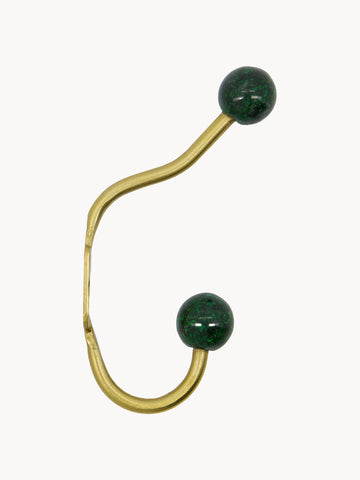 Handmade Metal Wall Hooks Ball, Set of 2
