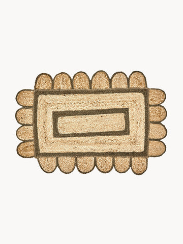 Handmade Jute Doormat Denta