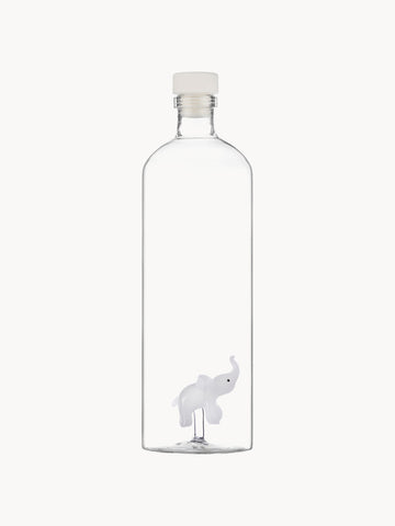White Elephant Handmade Borosilicate Carafe, 1.1 L