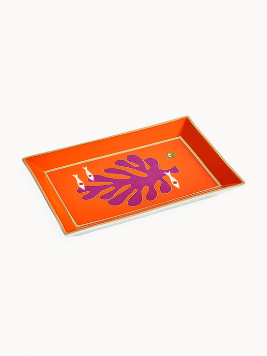 Decorative Porcelain Tray Playa