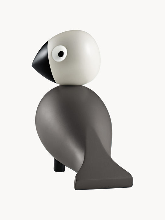 Beech Wood Decorative Object Songbird
