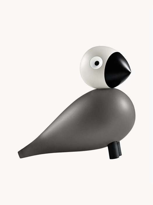 Beech Wood Decorative Object Songbird