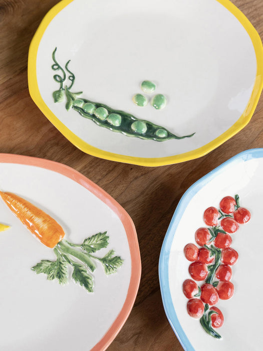 Handmade Serving Plate Carota