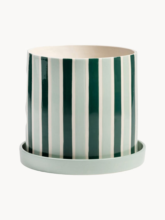 Hand-Painted Plant Pot Clash