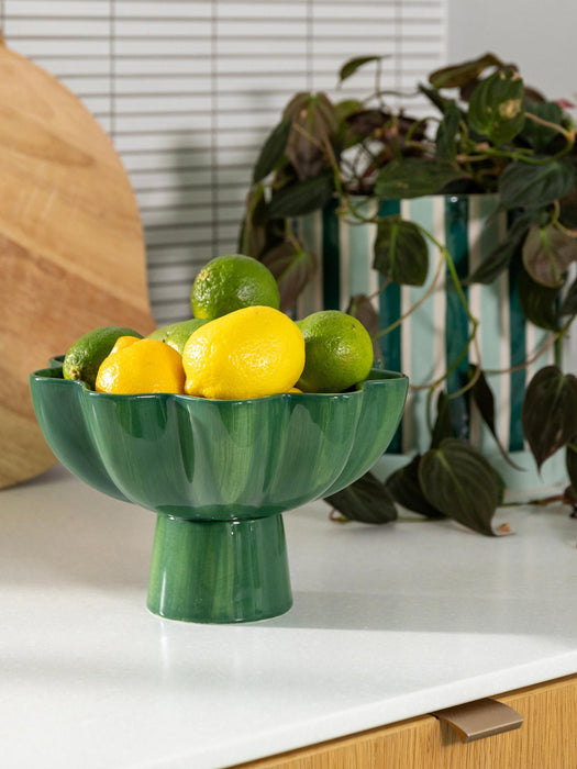 Hand-Painted Decorative Bowl Sun