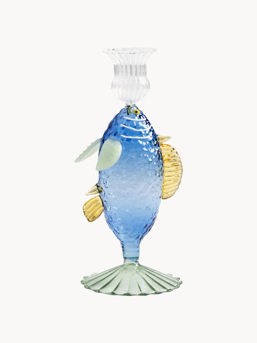 Handmade Borosilicate Candle Holder Fish