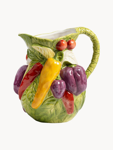Hand-Painted Jug Legume, 2.5 L