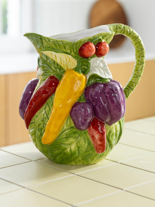 Hand-Painted Jug Legume, 2.5 L