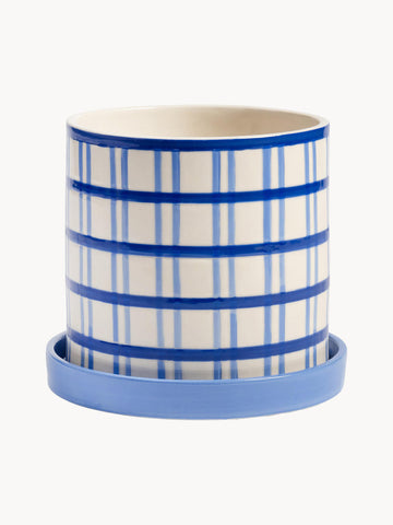 Hand-Painted Plant Pot Clash