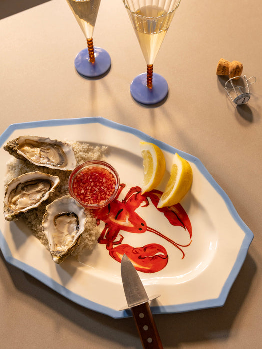Hand-Painted Serving Platter SirÃ¨ne