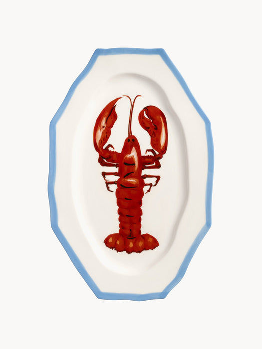 Hand-Painted Serving Platter Sir ne