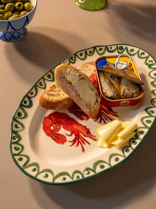 Hand-Painted Serving Platter SirÃ¨ne