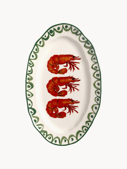 Hand-Painted Serving Platter Sir ne