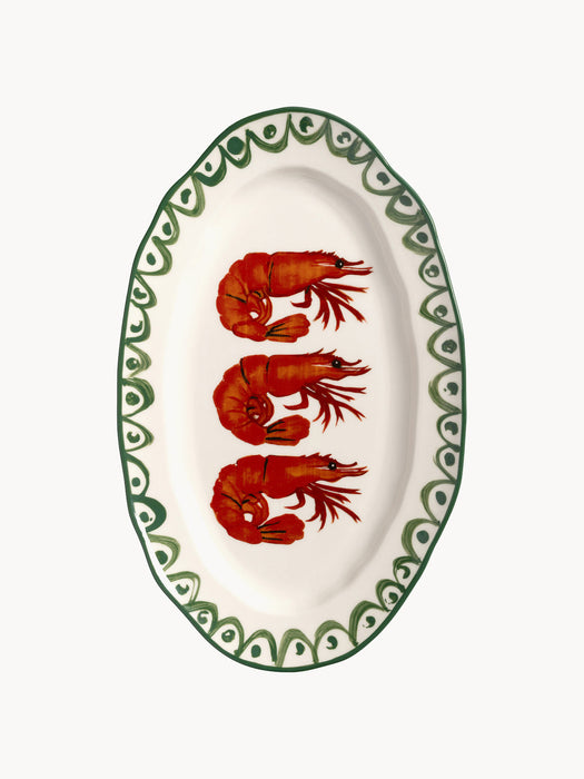 Hand-Painted Serving Platter SirÃ¨ne
