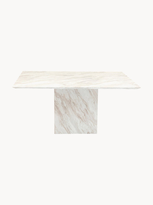 Dining Table Artistico with Marble Top, 160 x 90 cm