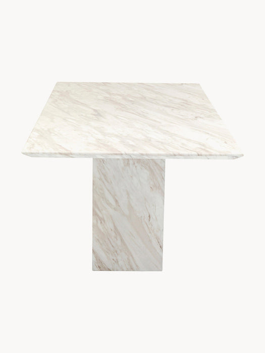 Dining Table Artistico with Marble Top, 160 x 90 cm