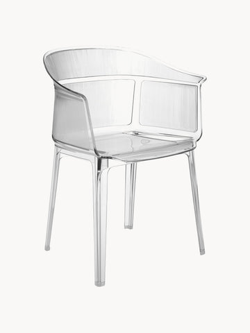 Papyrus Outdoor Dining Chairs with Armrests, Set of 2