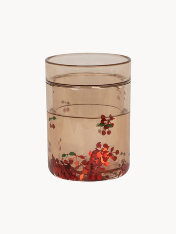 Cherry Kids Glitter Tumblers, Set of 2