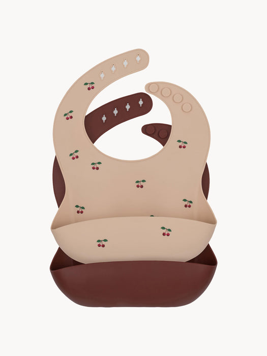 Silicone Bibs Bib Set of 2