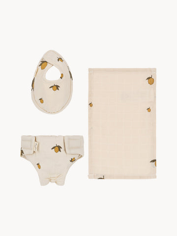 Doll Changing Set Doll Changing Set Lemon with Bag