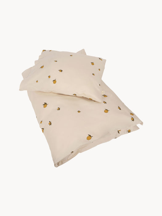Baby Organic Cotton Bedding Lemon in various sizes