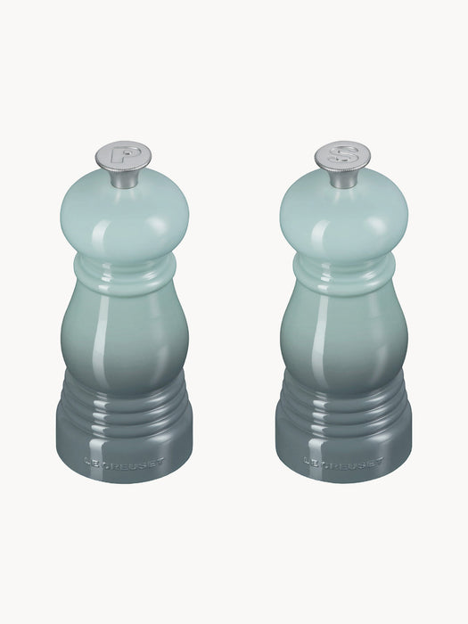 Creuset Salt and Pepper Mills with Ceramic Grinder, Set of 2