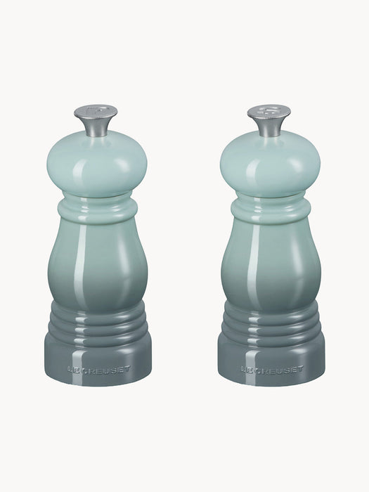 Creuset Salt and Pepper Mills with Ceramic Grinder, Set of 2