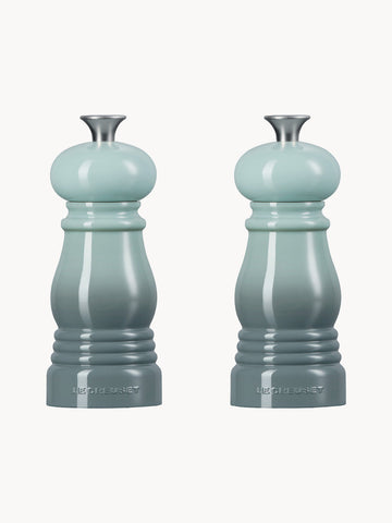 Creuset Salt and Pepper Mills with Ceramic Grinder, Set of 2