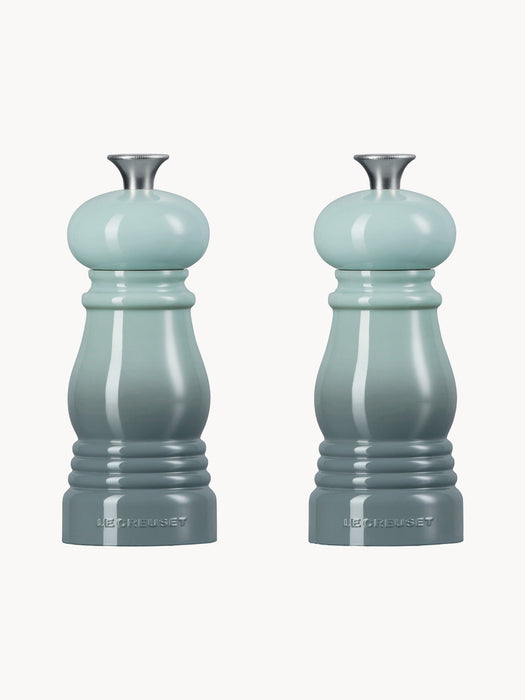 Creuset Salt and Pepper Mills with Ceramic Grinder, Set of 2