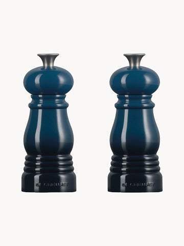 Creuset Salt and Pepper Mills with Ceramic Grinder, Set of 2